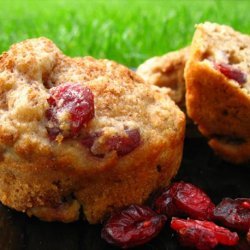 Apple-Cranberry Wheat Muffins