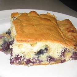 Blueberry Sour Cream Cake