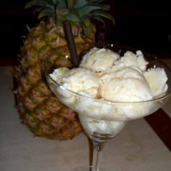 Pineapple Ice Cream