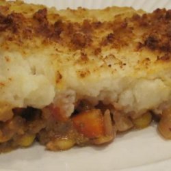 Veggie Burger Shepherd's Pie