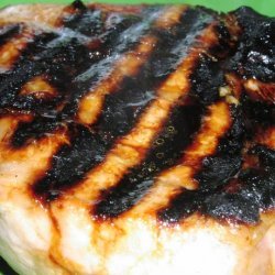 Grilled Mustard-Honey Garlic Pork Chops (Low Fat)