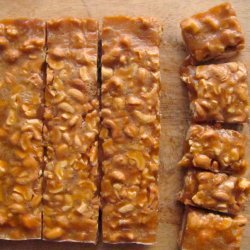 Butterscotch Cashew Bars