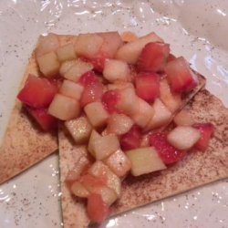 Fresh Fruit Salsa With Cinnamon Sugar Chips