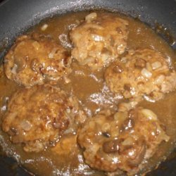 Beef Patties With Beefy Mushroom Gravy