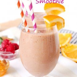 Raspberry Orange Smoothie