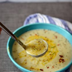 Leek and potato soup