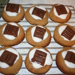 S'more Thumbprint Cookies