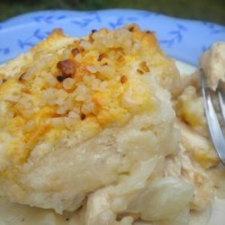 Chicken, Biscuits 'n' Gravy Casserole from Rachael Ray