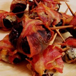 Oven-Roasted Prunes Wrapped With Pancetta