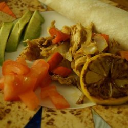 Chicken Fajitas a la WW