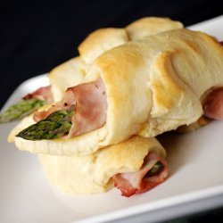 Ham and Asparagus Roll-Ups