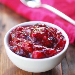 Vanilla Cranberry Sauce