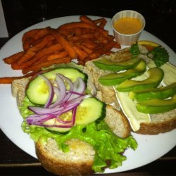 Sweet Potato and Avocado Sandwich