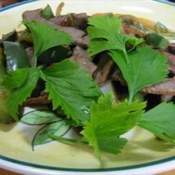 Beef and Pepper Stir fry