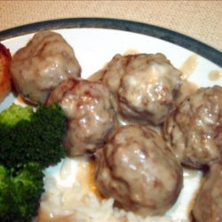 Meatballs in Creamy Mushroom Sauce