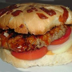 Barbecued Pork Burgers