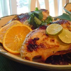 Broiled Soy, Garlic, Citrus Chicken