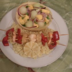 Get Sassy Seafood Skewers With Jerk and All the Perks!