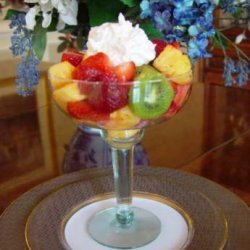 Caribbean Fruit Salad With Coconut Cream Dressing