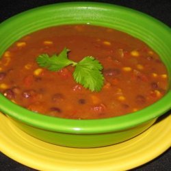 Quick Vegetarian Taco Soup