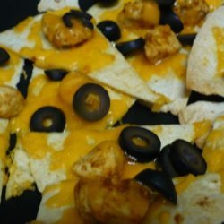 Super Bowl Easy Chicken or Beef Nachos