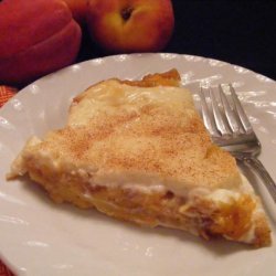 Peaches and Cream Pie