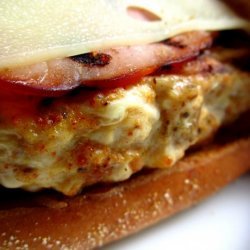 Nif's Chicken Cordon Bleu Burgers