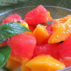 Watermelon Mango Salad