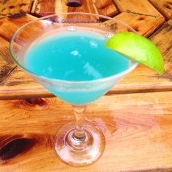 Toopua Blue Lagoon Cocktail