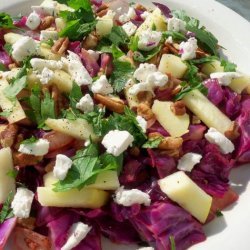 Warm Red Cabbage Salad