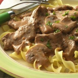 Beef Stroganoff