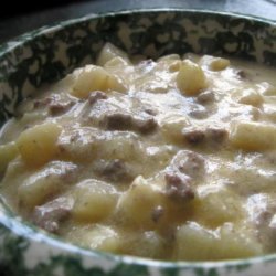 Cheeseburger Potato Soup