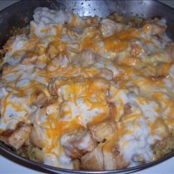 Chicken & Stuffing Skillet