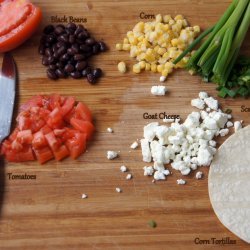 Black-Bean and Goat-Cheese Quesadillas