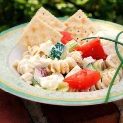 Kittencal's Creamy Greek-Style Pasta Salad