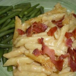 Five-Cheese Macaroni With Prosciutto Bits