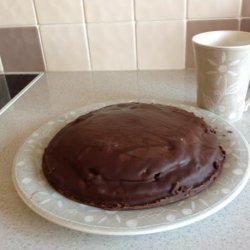 Gigantic Jaffa Cake