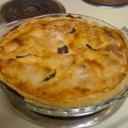 Blue Ribbon Wild Blueberry Pie