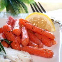 Baby Carrots With Dill Butter