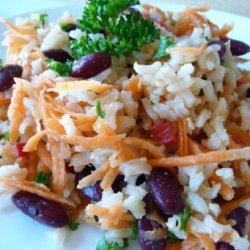 Mexican Inspired Brown Rice Pilaf