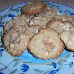 White Chocolate Orange Cookies