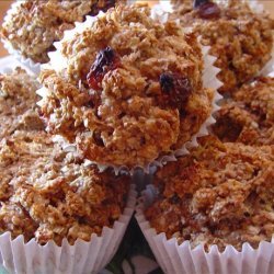 Raisin Oatmeal Bran Muffins