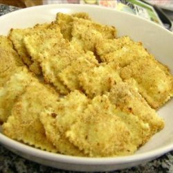 Oven Fried Ravioli