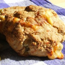 Apple Cheddar Nut Scones