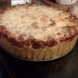 Rigatoni Pasta Pie (Martha Stewart)