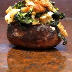 Spinach Stuffed Mushrooms