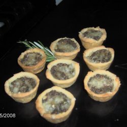 Mushroom Onion Tartlets