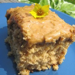 Spice Cake With Cardamom-Coffee Icing