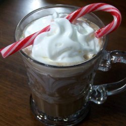 Hot Chocolate With Peppermint Schnapps