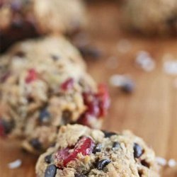 Chocolate Oatmeal Coconut Cookies